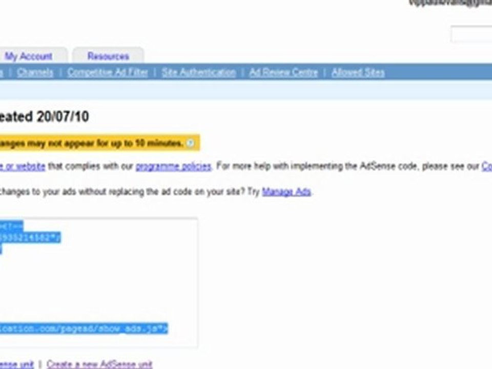 How to Set up an Adsense Account