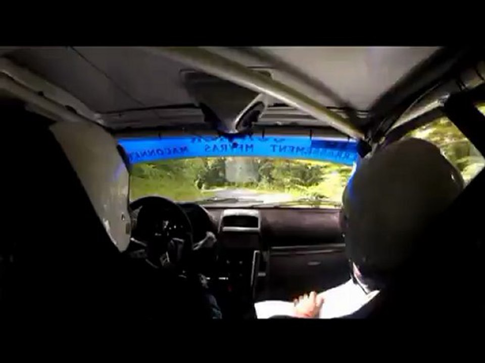 CAMERA EMBARQUEE MASCLAUX - LIOGIER BAGNOLS LES BAINS 2012 ES 2 ESTAMPES