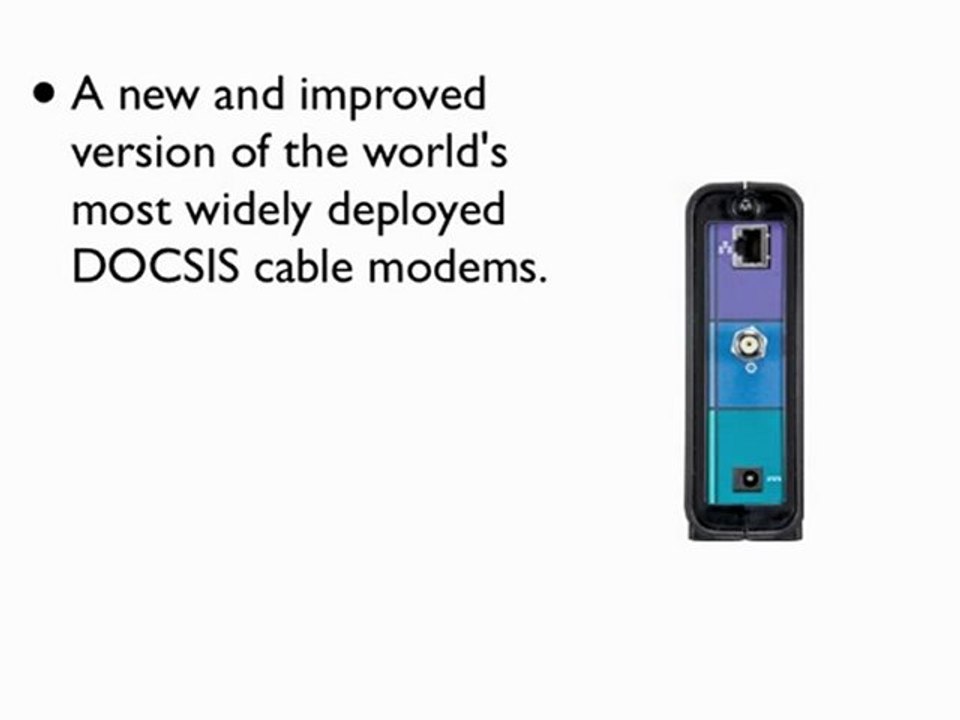 Preview  Motorola SB6121 SURFboard DOCSIS 3.0 Cable Modem