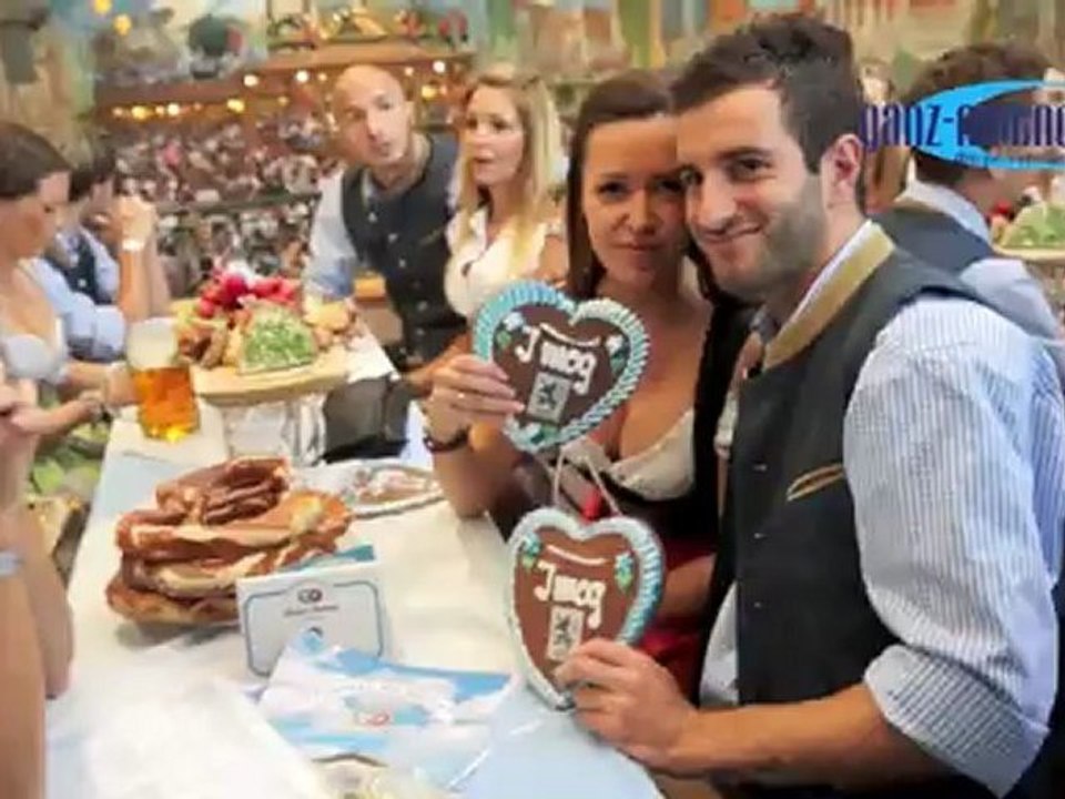 Tsv 1860 münchen auf dem oktoberfest 2012 im hacker-zelt am 02.10.2012