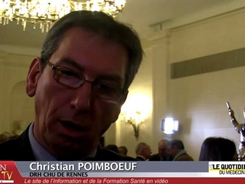 Interview de Christian POIMBOEUF lors du grand prix du mangement et des ressources humaines en santé 2010