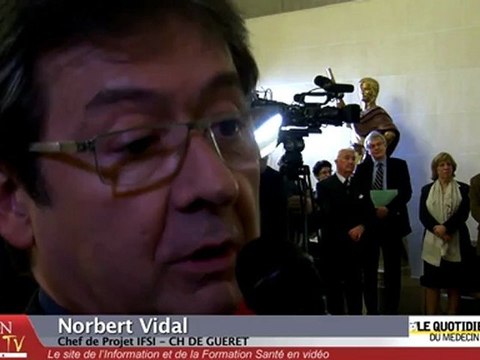Interview de Norbert VIDAL lors du grand prix du mangement et des ressources humaines en santé 2010