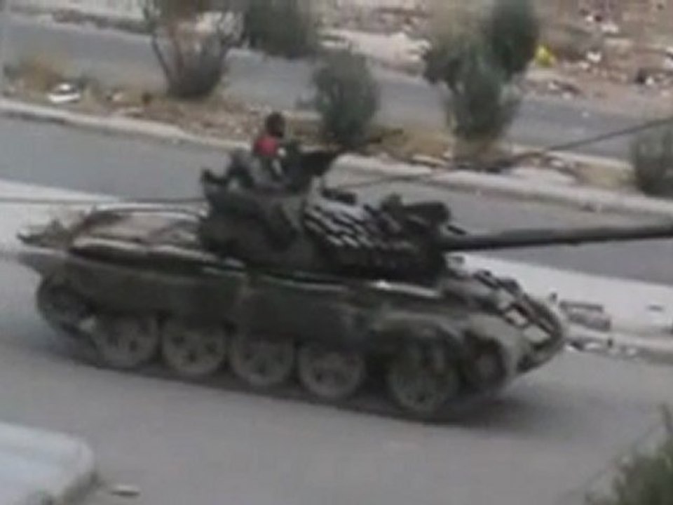 Syrian Army Convoy in Aleppo
