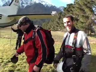 Saut en parachute - Mathieu