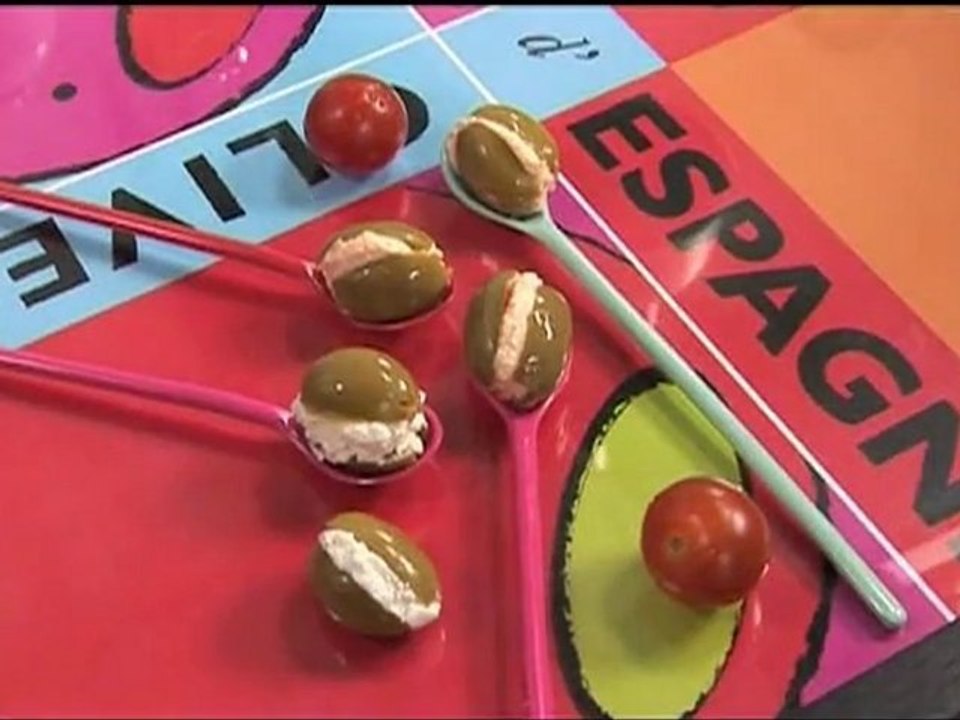 Les olives farcies