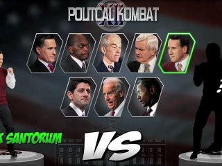 Political Kombat '12 : Romney vs Santorum