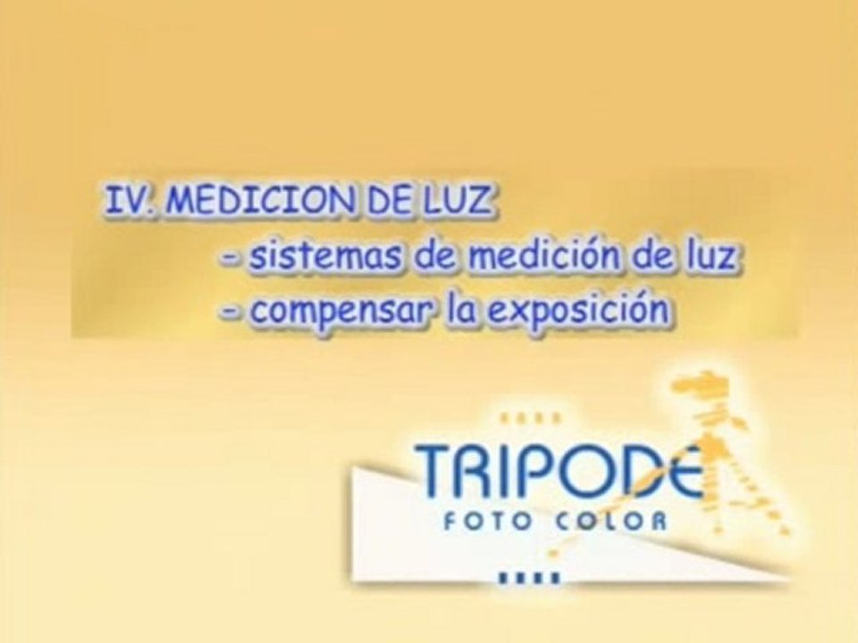 Fotografía paso a paso - Capítulo 15 - Medición de luz