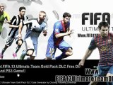 FIFA 13 Ultimate Team 24 Gold Packs Free Giveaway