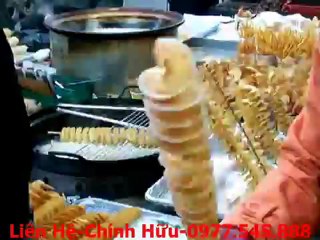 MÁY CẮT KHOAI TÂY XOẮN GIÁ RẺ HÀ NỘI