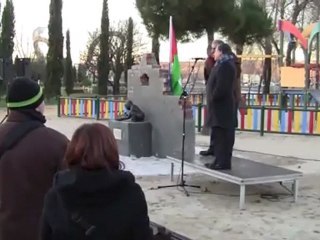 Homenaje a los "solidarios" de la flotilla en Leganés