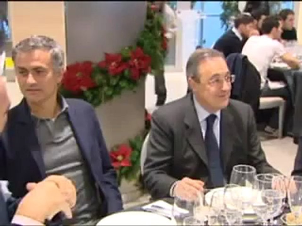 Comida navideña del Real Madrid