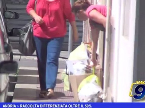 Andria | Raccolta differenziata oltre il 50%