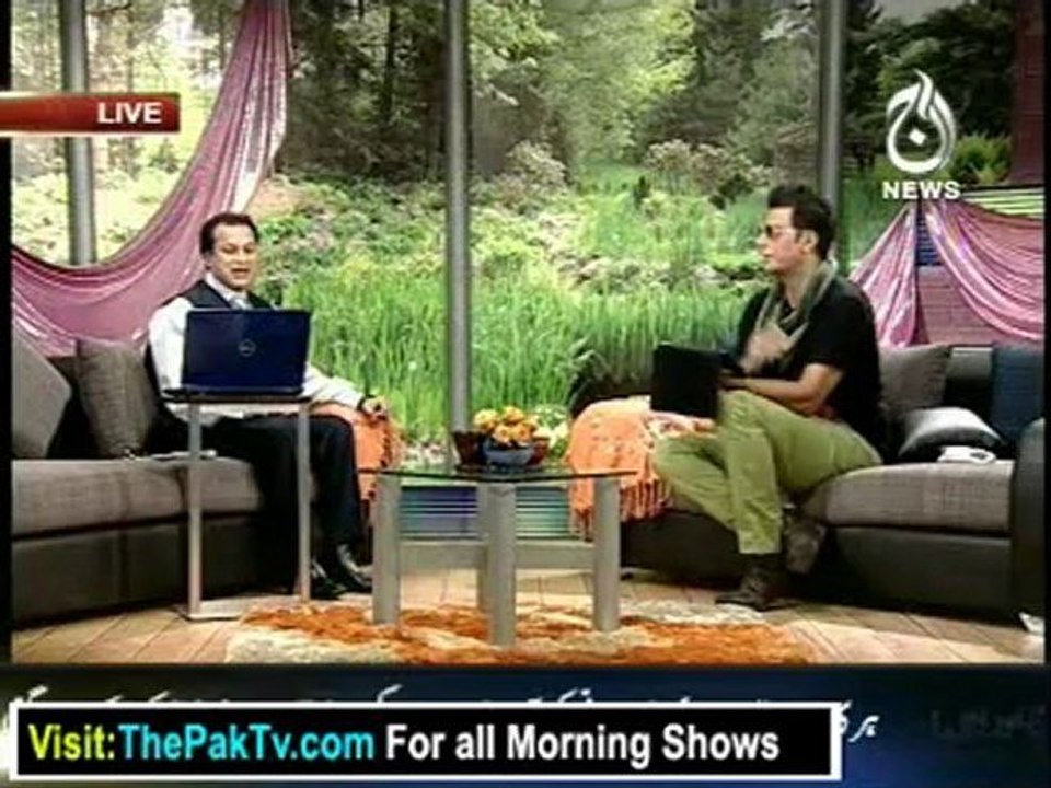 Aaj Subh with Ali Salman - 3rd Ocober 2012 - Part 1