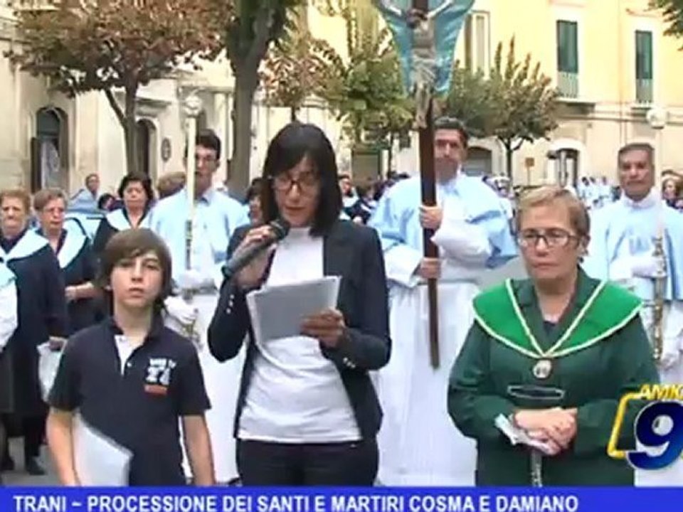 Trani | Processione dei santi e martiri Cosma e Damiano