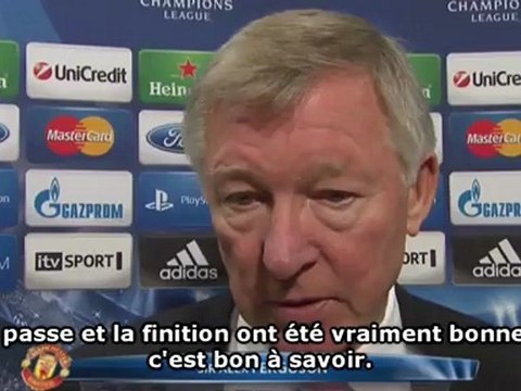 Alex Ferguson rend hommage à RVP et Rooney