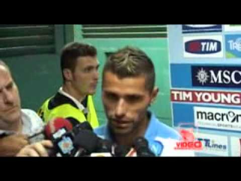 Napoli - Napoli-Lazio, int. Behrami (27.09.12)