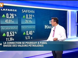 Ouverture de la Bourse de Paris - mercredi 3 octobre