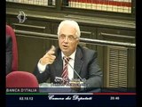 Roma - L'audizione di rappresentanti della Banca d'Italia (02.10.12)