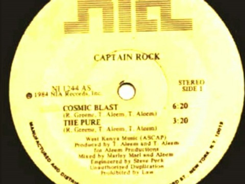 Captain Rock - Cosmic Blast
