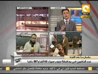 دعاية و رشاوي أمام اللجان الانتخابية بجنوب سيناء #Jan3