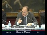 Roma - L'audizione del Presidente della Corte dei conti (02.10.12)