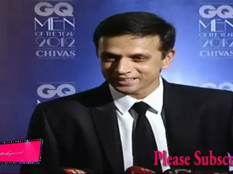 Rahul Dravid @ GQ Mens Awards