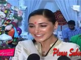 Nargis Fakhri cry at the Ganpati Pandal