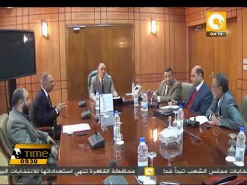 اجتماع محافظ بورسعيد بنواب مجلس الشعب