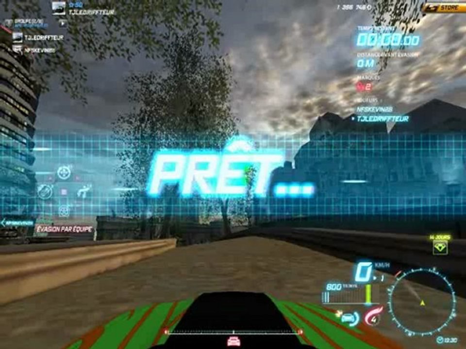 tj et kevin en plein delire sur nfsw en mode poursuite n1
