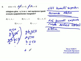 pozitif negatif sayılar