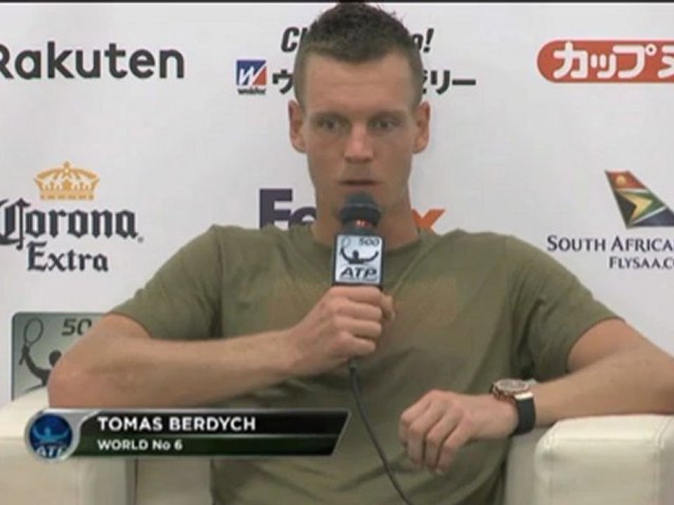 Tokio: Berdych: 'Nishikori ist wie Agassi'