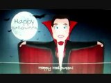 Funny Vampire Chase Halloween ecard – Free personalised add your face photo ecards