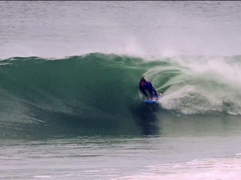 Backstage Peter and John Mel - Quiksilver Pro France 2012