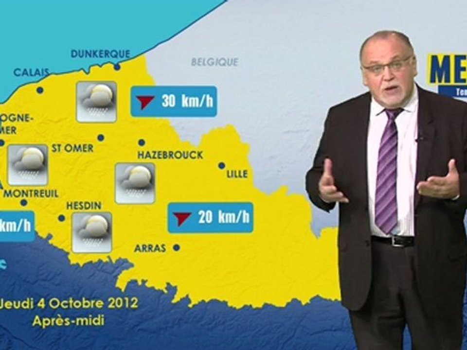 Opal'TV - La météo du jeudi 4 octobre 2012
