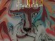 EBRU-Lion.  Turkish Marbling by Tatiana Kirillova  ЭБРУ - турецкое мраморирование. Татьяна Кириллова