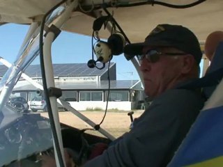 Un Ange volant base ULM de Sauvian