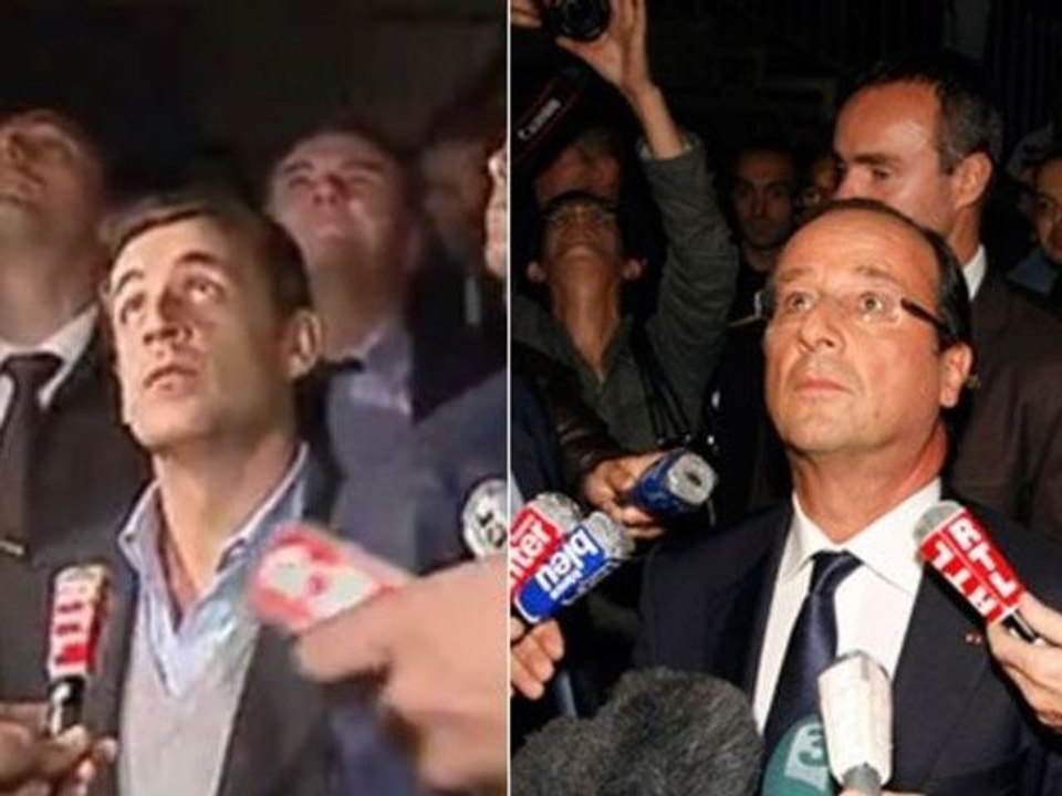ZAPPING ACTU DU 03/10/2012 - François Hollande dans les pas de Nicolas Sarkozy