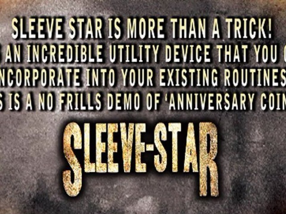 Sleeve Star (DVD and Gimmick) by Wizard FX Productions and David Jay - Magic Trick Demo 3