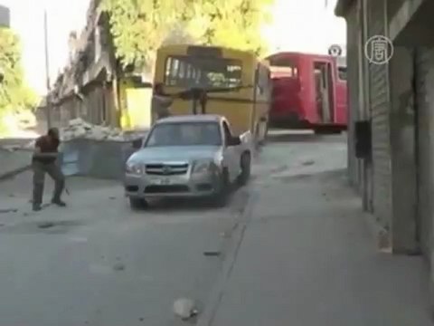 Алеппо в руинах после трёх взрывов