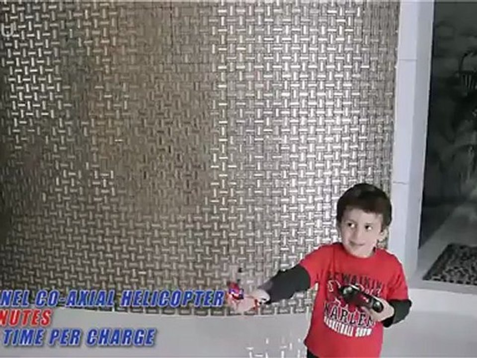 YIBOO UJ414 Mini Metal 3 Channel HELICAM 8" RC Helicopter