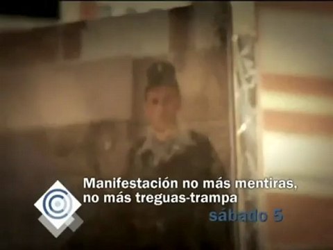 Manifestación con las víctimas del terrorismo 5 de febrero a las 5