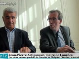 Tarbes Lourdes Les maires parlent de l'hopital (2 octobre 2012)
