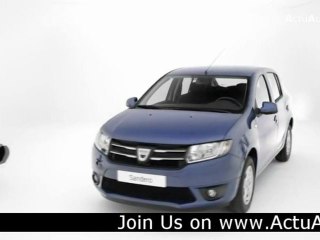 Présentation de la nouvelle Dacia Sandero à Paris