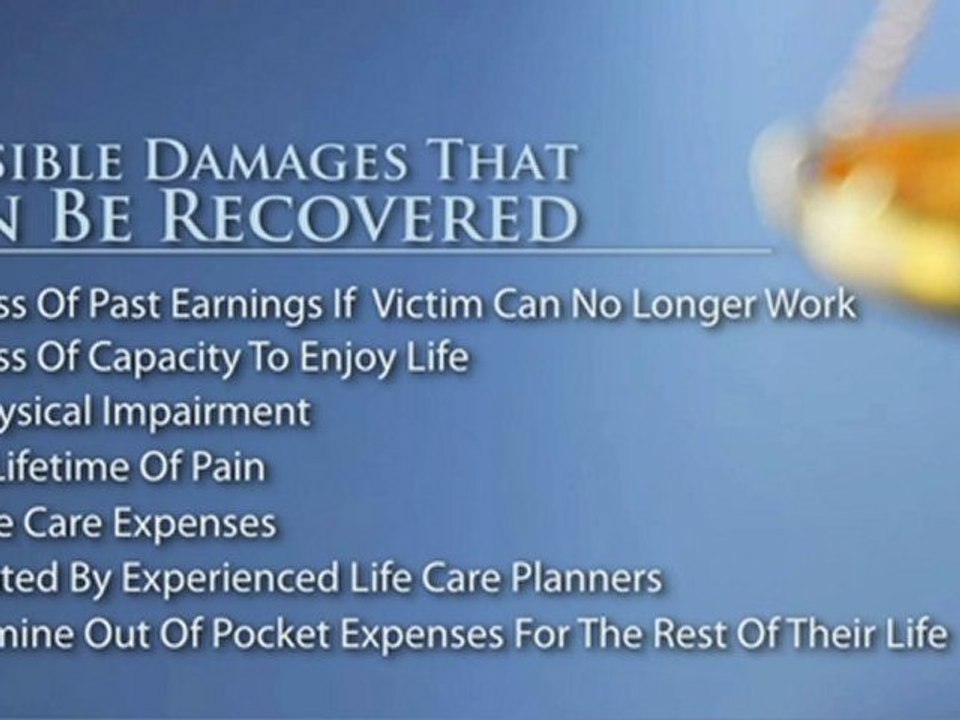 IV Injury Lawyer - What Damages Can Be Recovered?