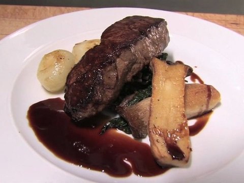 Sizzling Bison Steaks