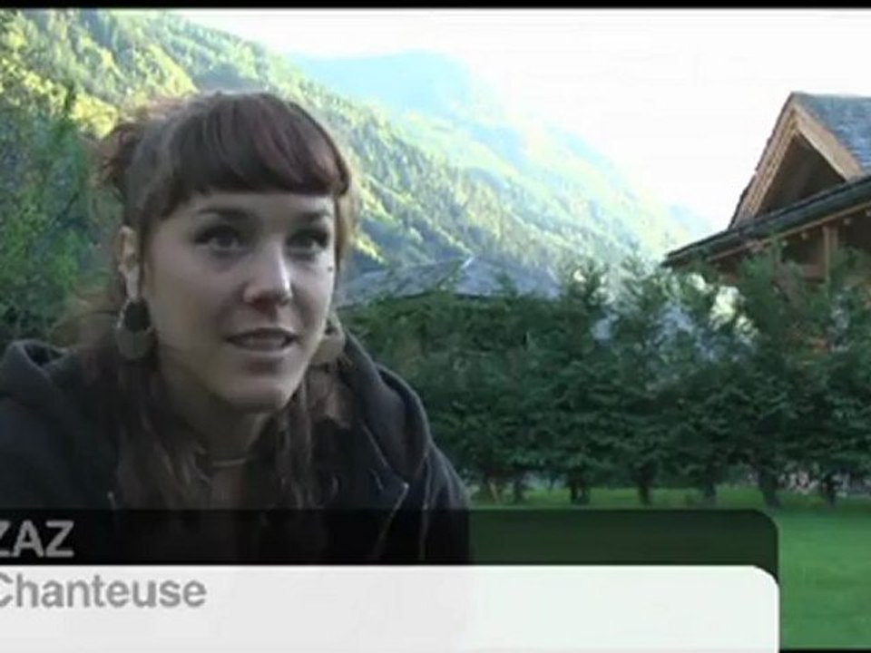ZAZ explique le pourquoi de son ascension du Mont-Blanc.