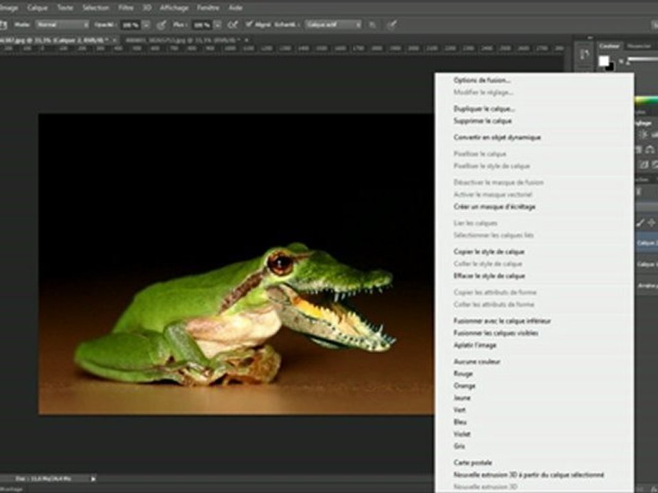 Tutoriel photoshop sur le photomontage simple et original
