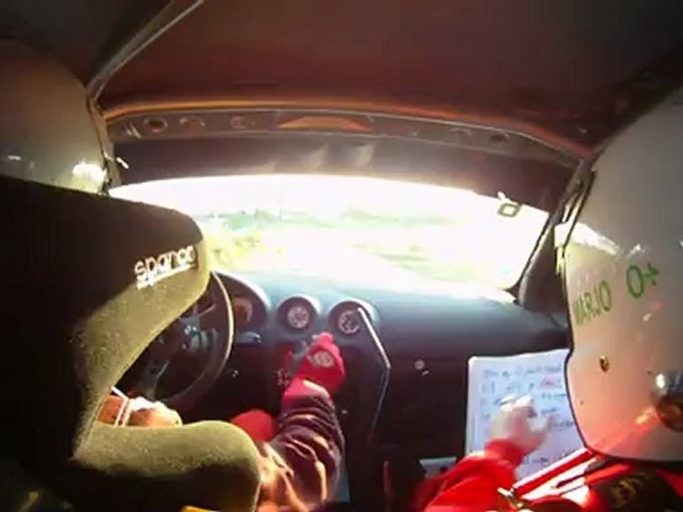 Rallye vienne et glane 2012 ES4 équipage Robinet Fred Patier Marjo SEAT IBIZA TDI A8