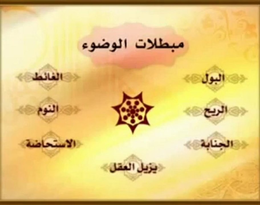 سلسلة الفقه المصور طبقاً لرأي السيد السيستاني دام ظله في المسائل الفقهية: مبطلات الوضوء