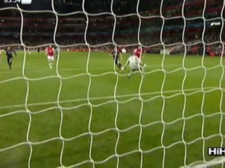 هدف ارسنال الثالث على اولمبياكوس - رامسي